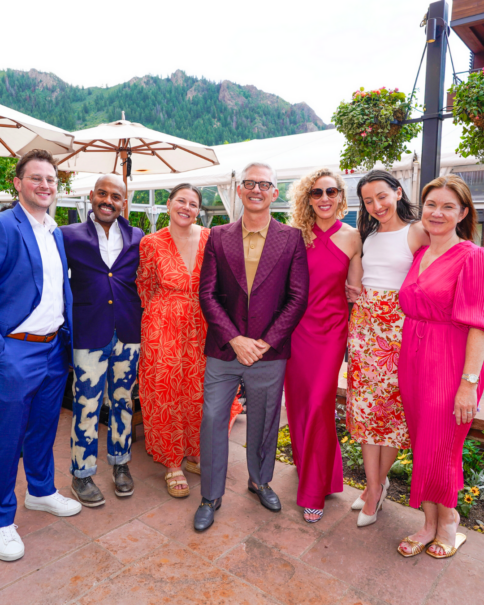 JWennes Events Team members Dan, Craig, Emily, Bryan JWennes, Margaret, Jillian and Bridget at Epicurean Passport Weekend in Aspen Colorado.